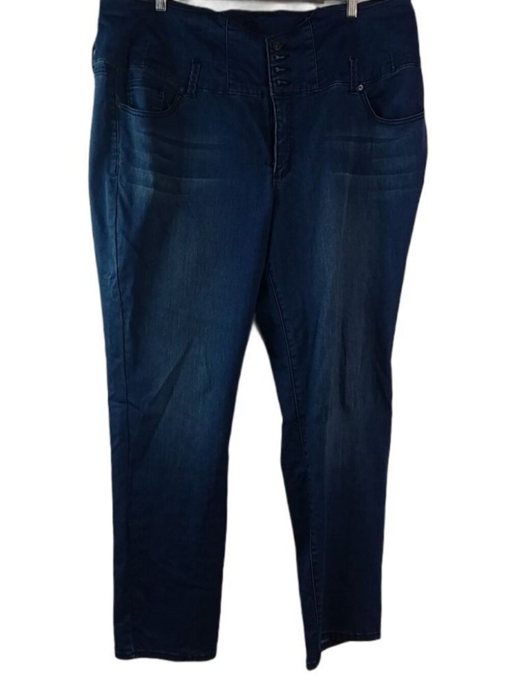 Bongo 22W High Waist Dark Stretch Jeans Plus